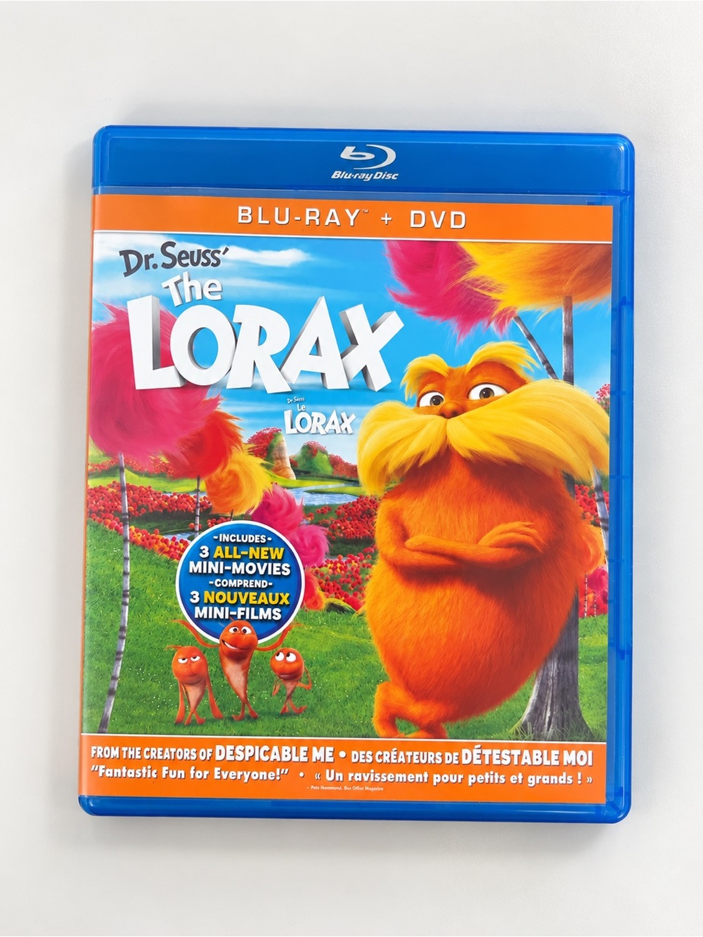3 for $18 Dr. Seuss “The Lorax” Blu-ray Movie